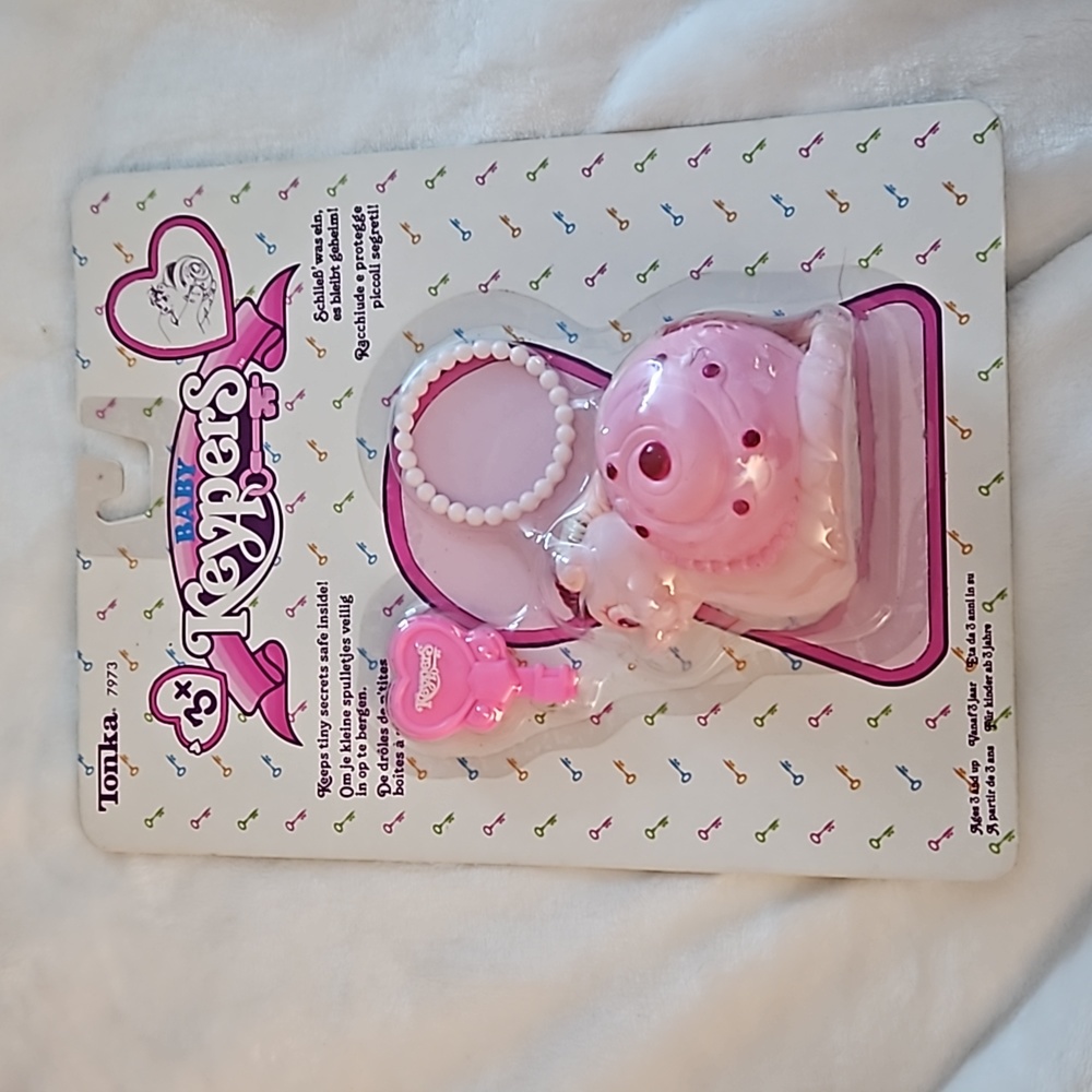 NEW TONKA TOYS Baby Keypers PINK Pearl Snail